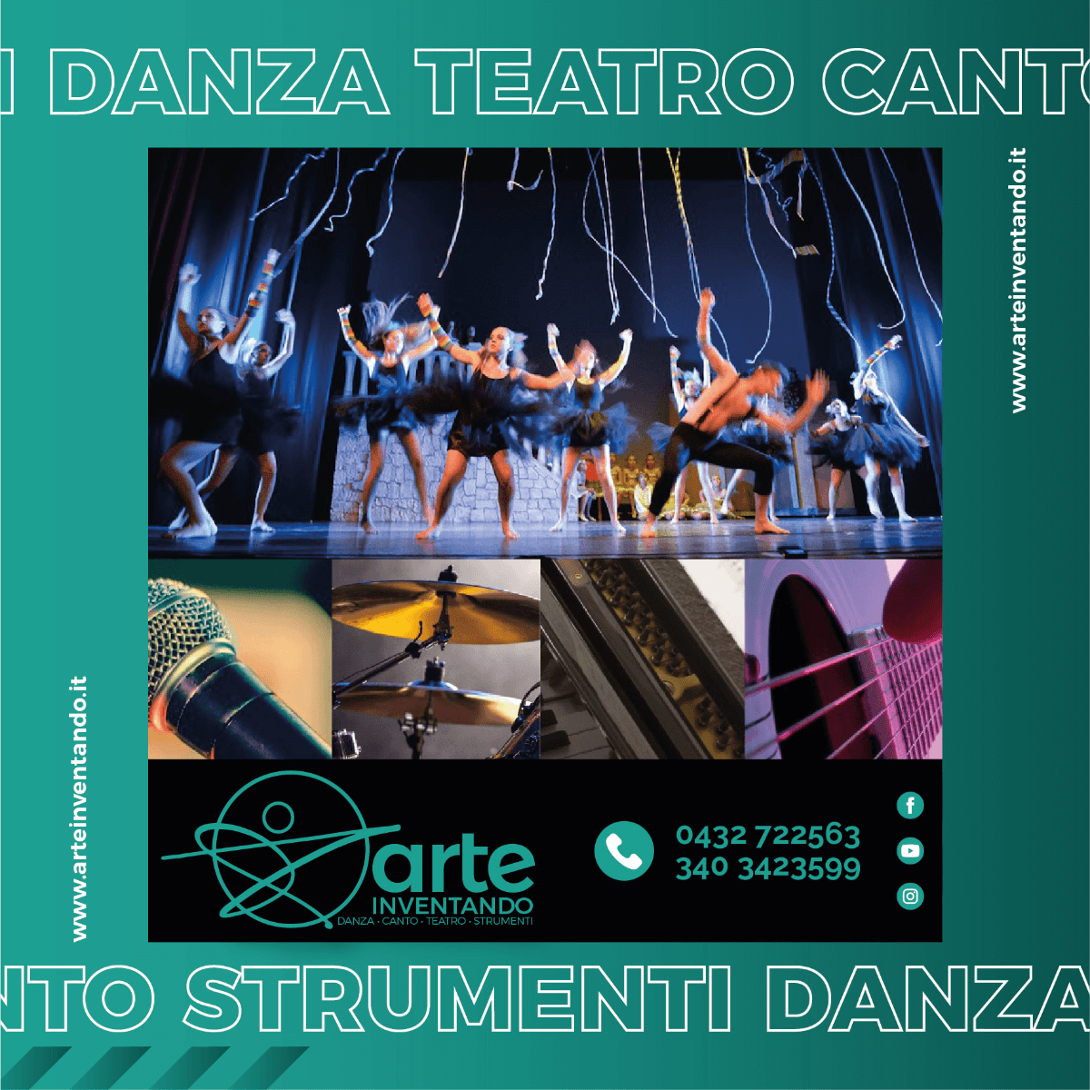 Officina5, la palestra di Ipplis di Premariacco a un passo da Remanzacco e Cividale, e Arteinventando con i nostri nuovi corsi attivi di ginnastica, danza, strumenti musicali e canto!