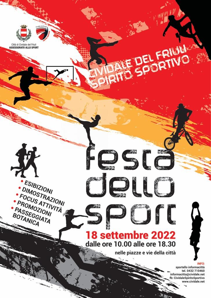 ARTEinventando e OFFICINA5 alla Festa dello sport 2022 a Cividale