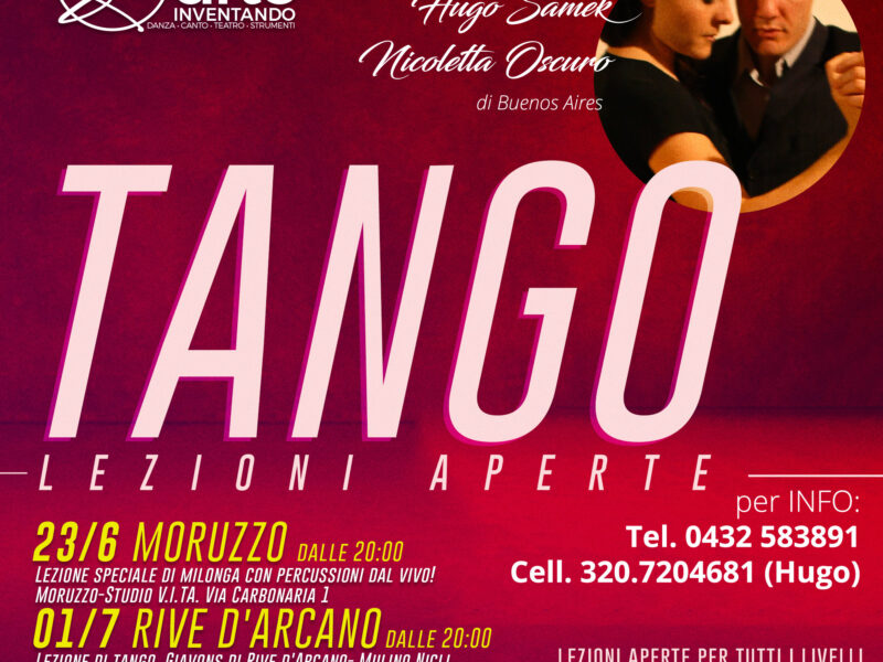 Nuovo corso di Tango con ARTEinventando