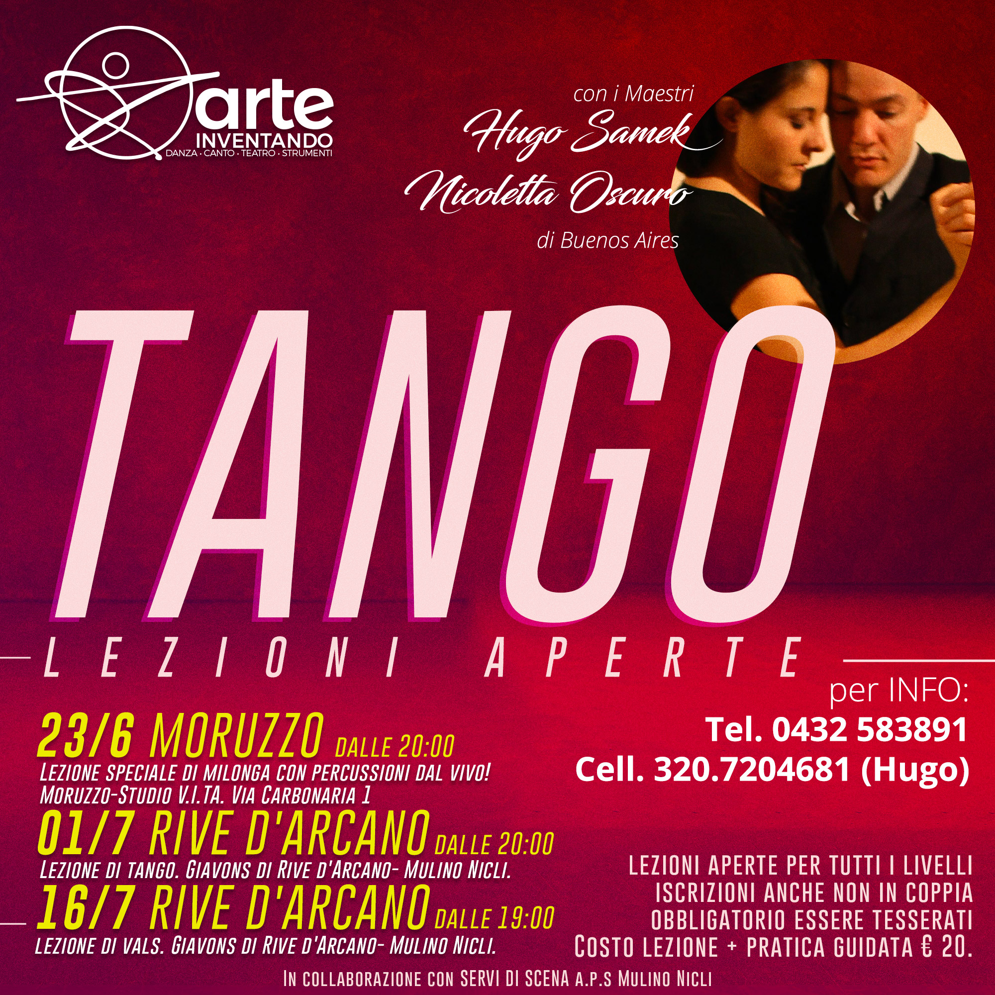 Nuovo corso di Tango con ARTEinventando